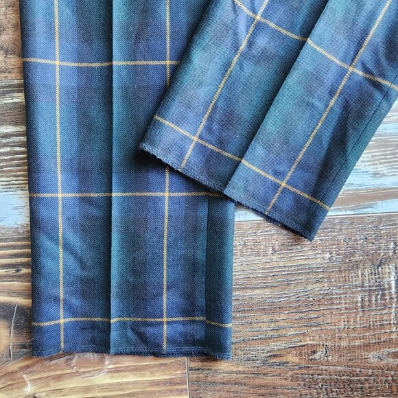 NWT Brooks Brothers Milano Fit Lanificio Di Pray Italian Wool Green Check Pants - Picture 5 of 14